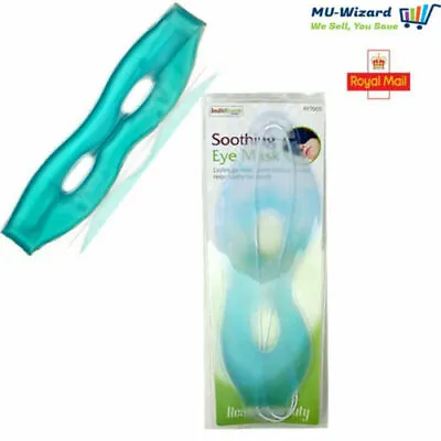 Gel Eye Mask - Hot Or Cold Cooling Soothing - Headache - Migrane - Stress Relief • £3.49