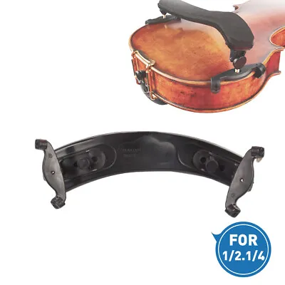 Adjustable 1/2 1/4 Violin Shoulder Rest Plastic Pad For Acoustic Fiddle Violin • $3.99