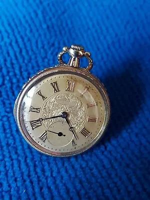 Antique Longines W.Co. Swiss 14k Gold Pocket Watch 15 Jewles  • $399.99