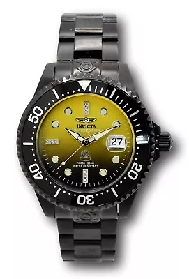 Invicta Pro Diver Diamond Automatic Men's 47mm Yellow Gradient Dial Watch 34774 • $142.80