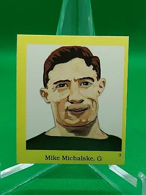 1990 HOF Sticker #3 Mike Michalske RARE ODDBALL Green Bay Packers / Penn State • $6.99