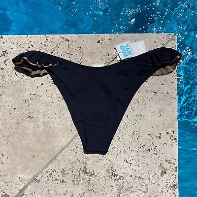 BNWT Tigerlily Black Majorelle Elle Bikini Bottoms • $50