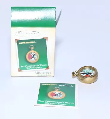 Hallmark Keepsake Ornament The Conductor's Watch Miniature Ornament 2005 • $15