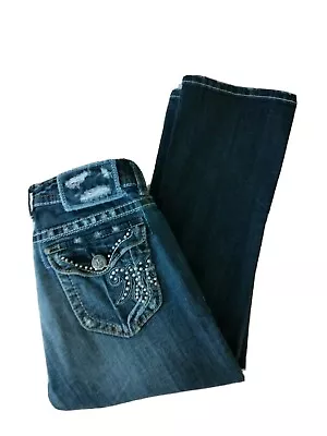 Mek Denim Distressed Alberta Easy Capri Jeans Womens Size 26 • $9.90