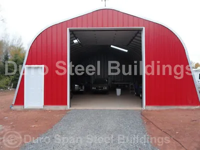 DuroSPAN Steel 30'x44'x16' Metal Garage DIY Home Building Kits Open Ends DiRECT • $11588