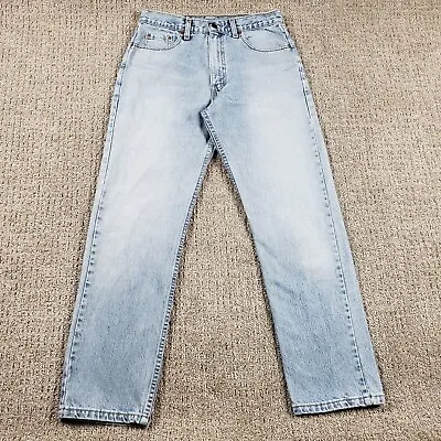 Vintage LEVIS 615 Orange Tab Jeans Mens 30x30 Light Wash 90s Tag 32x30 • $60