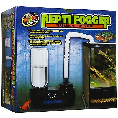 £61.99 • Buy ZooMed Repti Fogger Mist / Rain System For Terrarium Humidity Frog Gecko Jungle