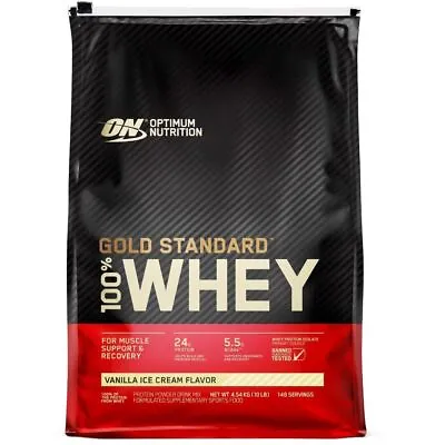 Optimum Nutrition Gold Standard 100% Whey 10Lbs | Protein Powder | WPI | WPC  ON • $234.95