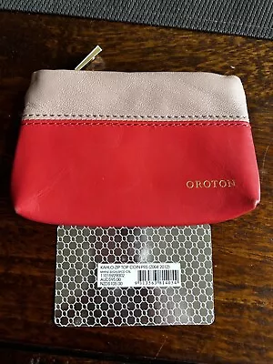 Oroton Orange Coin Purse  - Orange/Pink Excellent Used Condition • $25