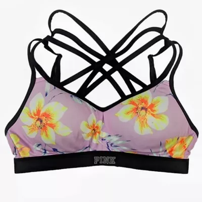 New Victoria's Secret PINK Ultimate Push Up Sports Bra Women's Size XS Tie Dye • $19.95