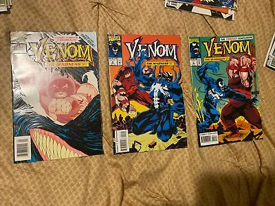 Venom The Madness 1 2 3 Marvel Comic Book Set 1-3 Complete Set Lot @ • $6.99