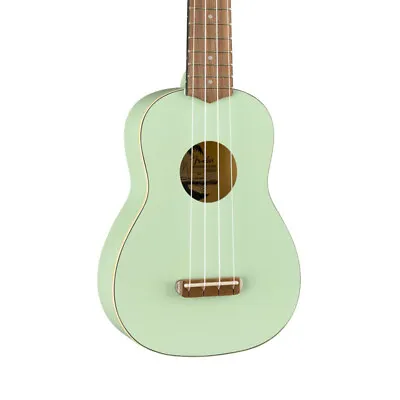 $71.77 • Buy Fender Venice Soprano Ukulele, Surf Green, Walnut Fingerboard (NEW)