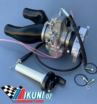 Yamaha Kick Start TT XT600 Mikuni TM38 Flatslide Single Carb Conversion Kit • $463.39