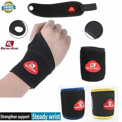£2.99 • Buy NHS Hand Wrist Brace Support Adjustable Carpal Tunnel Splint Arthritis Gym Sport