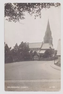 £1 • Buy ENGLAND - CHESHIRE - WIRRAL - BROMBOROUGH CHURCH Postcard - Posted 1912