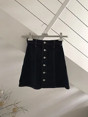 $40 • Buy Alexa Chung Denim Skirt Size 24