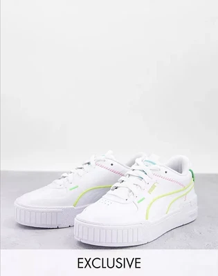 $70 • Buy Puma Cali Sneakers With Neon Piping (LIMITED EDITION) - Womens Size EU38/AU 7.5