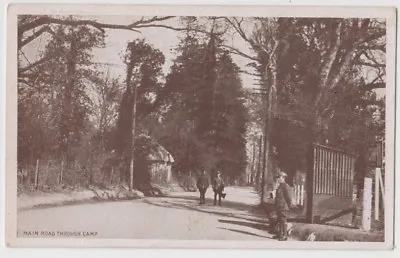 WW1 Postcard ANZAC Soldiers Walking Through Main Road At Camp YMCA Series   • $18