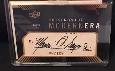 2009 UD PROMINENT CUTS  Marvin Gaye AUTO AUTOGRAPH 1/1 Perfect Investment 🔥🔥 • $5000