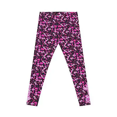 Designer Pink Barbie Print Leggings Women's Custom Chic & Comfy All Over Design • $28.80