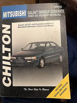 50450 Chilton Mitsubishi Galant / Mirage / Diamante 1990-00 Repair Manual  • $9.99