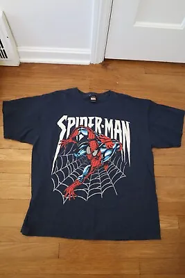 Vintage (mad Engine) Spiderman Marvel Comics T Shirt • $75