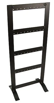 Jewellery Earring Stand Black Metal Jewellers Display Earring Stand For 20 Pairs • £15.72