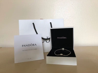 $80 • Buy Pandora Essence Collection Silver Bracelet With Dignity Essence Silver Charm