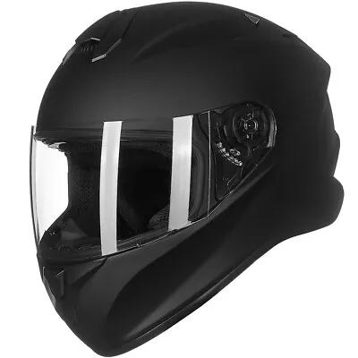ILM Used Full Face Motorcycle Bike Helmet With Enlarged Air Vents For Adult DOT • $40