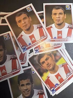 2010 Panini FIFA World Cup South Africa Stickers Paraguay Team Players- You Pick • $1.99