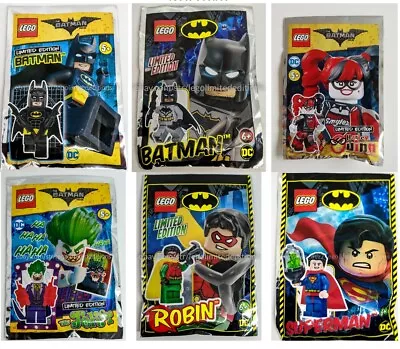 ORIGINAL LEGO Foil Pack Limited Edition  SUPER HEROES - DC - AVENGERS - MARVEL • $26.79