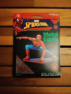 Metal Earth 3D Steel Model Kit Marvel Spider-Man Fascinations Brand New!! • $12