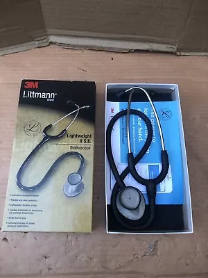 3M Littmann 2450 Lightweight II S.E. Stethoscope 28 Inch 71 CM Black • $42.99