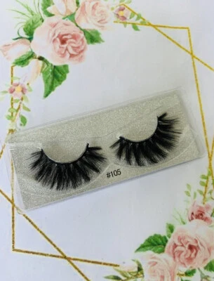 £2.99 • Buy Fake Eyelashes Natural Curly Reusable Self-adhesive False Eyelashes 3D Mink Faux