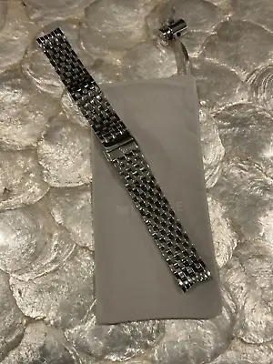MICHELE CSX36 18mm Stainless Steel Watch Bracelet Ms18at235009 - Fits CSX36 Only • $204.60