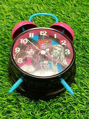 MONSTER HIGH Twin Bell Alarm Clock - Draculaura FrankieStein Operetta Works • $17.99