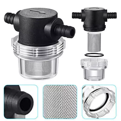 Water Pump Strainer Filter In-line Strainer Water Pump Mesh Filter Strainer • £7.12