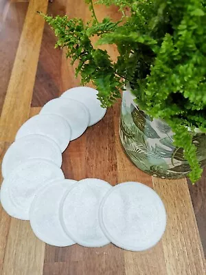 Reusable Organic Bamboo Terry Cotton Makeup Remover Pads. Vegan. Eco-Friendly • £2.99