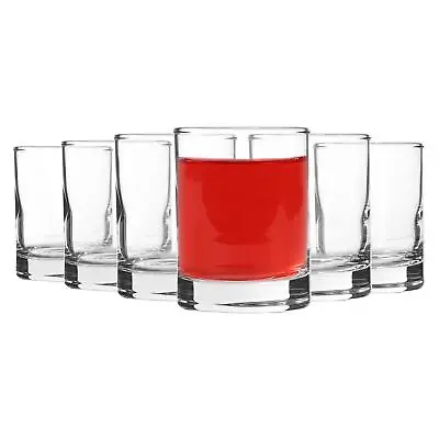 Shot Liqueur Glasses Spirit Cocktail Shooter Glass 65ml - Set Of 6 • £11
