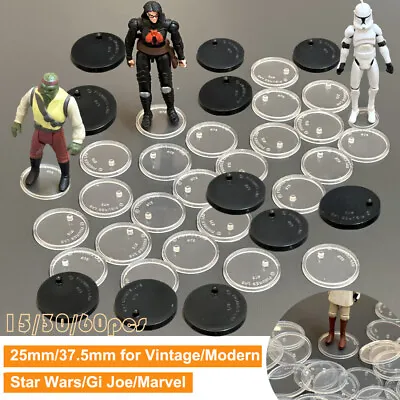 Lot Display Stand Base For 3.75  Modern/Vintage Star Wars GI JOE Marvel Figure • $18.99