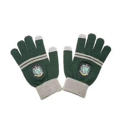 New Harry Potter Slytherin House Cosplay Costume Winter Warmth Gloves • $8.98