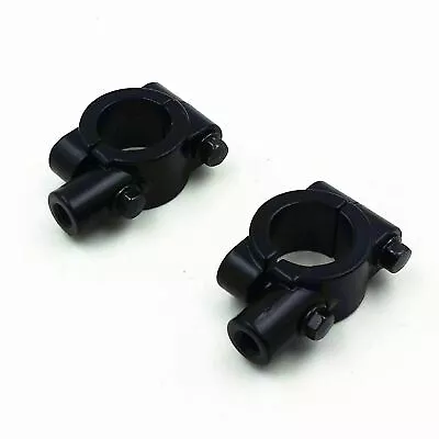 Motorcycle 7/8  22mm Handlebar Mirrors Adaptor Clamp On Mount Bracket For Suzuki • $10.39