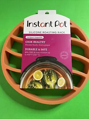 INSTANT POT SILICONE ROASTING RACK Compatible 6 Or 8 Quart Dishwasher Safe • $9.40