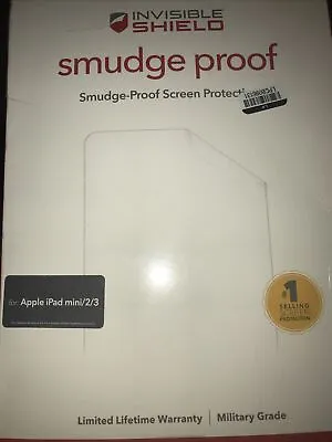 $12.99 • Buy NEW ZAGG InvisibleSHIELD Glass Screen Protector For Apple IPad Mini/2/3