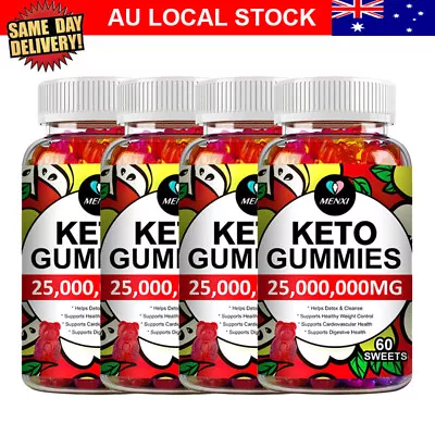 Keto Gummies Ketone Advanced Weight Loss Fat Burner Dietary Supplement Men Women • $20.99