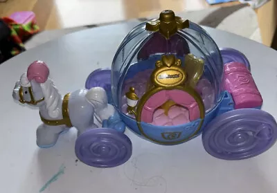 Mattel Little People Disney Princess Cinderella Coach Carriage Lights Up 2012 • $25