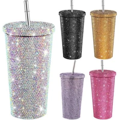 $38.99 • Buy 500ML Insulated Coffee Mug Cup Thermal Stainless Steel Flask Vacuum Thermos Cup