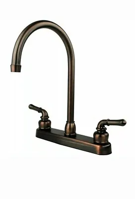 Oil Rubbed Bronze RV Mobile Motor Home Kitchen Sink Faucet - 14.5  Tall Spout • $36