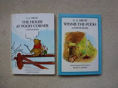 Winnie The Pooh: Pop-up Books (2) -A. A. Milne E. H. Shepard (illus) • £6.50