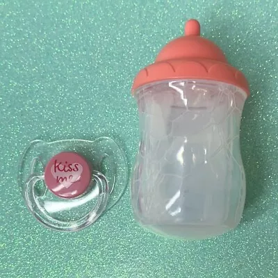 Baby Doll Magnetic Pacifier And Bottle Disappearing Milk Baby Alive Bundle Lot • $12.95